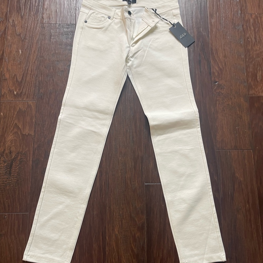 Women’s white large Active USA jeans